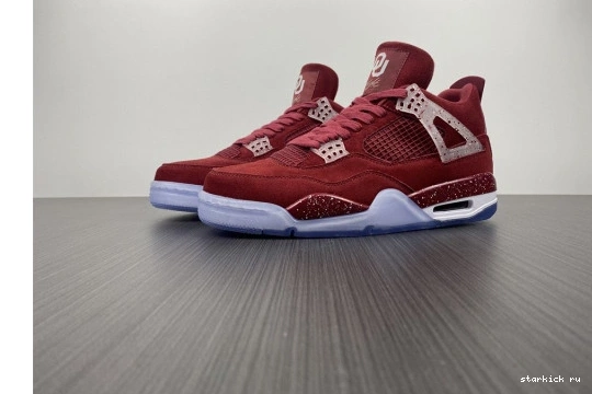 Sooners AJ4-904282 Air AJ4-904282 Oklahoma Retro 4 Jordans 0804
